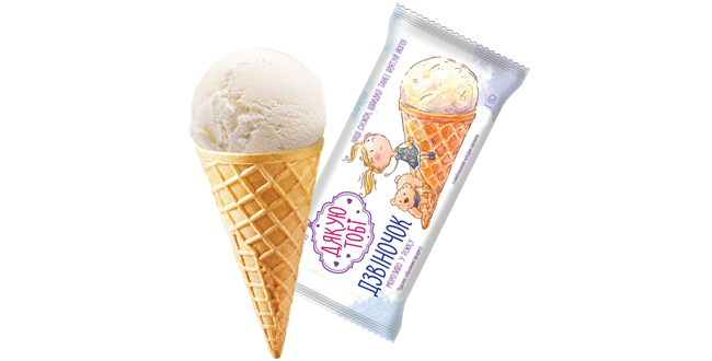 ДЗВІНОЧОК ➤ Морозиво від ТМ «Дякую тобі» ✓ фото продукту