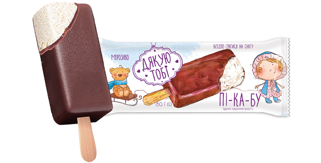 ПІ-КА-БУ ➤ Морозиво від ТМ «Дякую тобі» ✓ фото продукту
